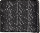Lacoste Black Monogram Wallet