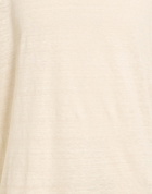 120% Lino Mens T-shirt in Beige