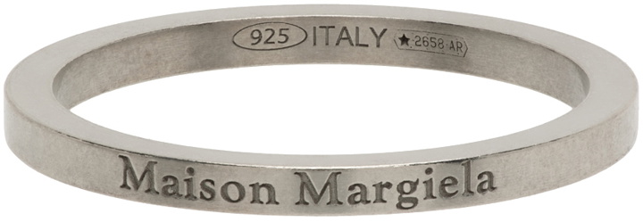 Photo: Maison Margiela Silver Burattato Ring