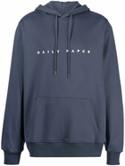 DAILY PAPER - Logo Cotton Hoodie