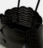 Alaïa Mina 37 Vienne leather tote bag