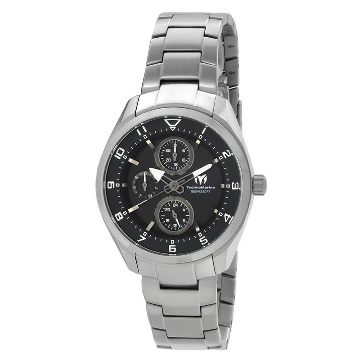 Photo: Technomarine OCEAN Quartz Black Dial Unisex Watch TM-318107
