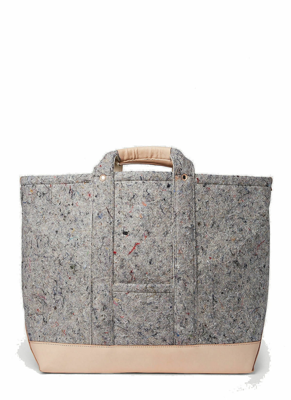 Photo: Recycled Felt Tote Bag in Grey