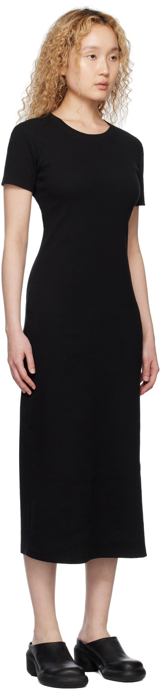 Arch The Black Crewneck Maxi Dress
