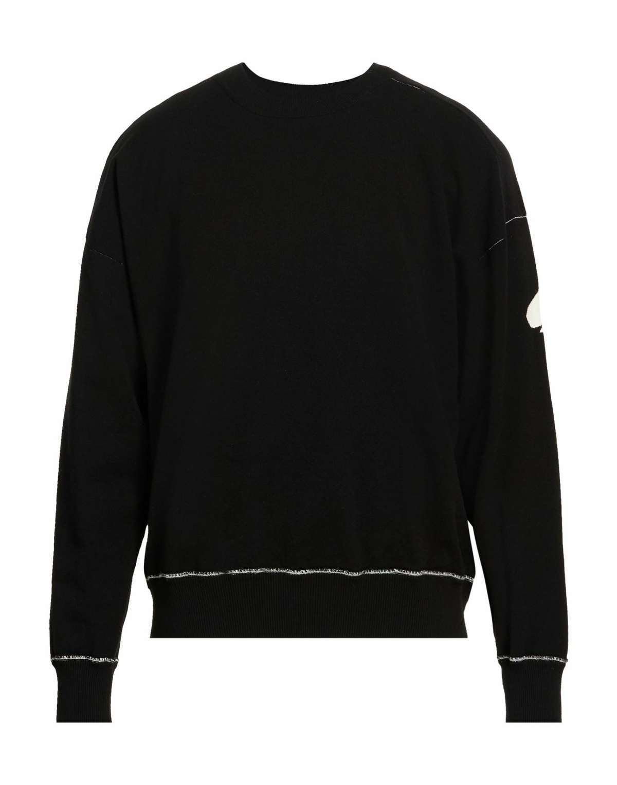Isabel Benenato Mens Sweatshirt in Black
