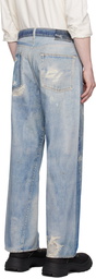 Our Legacy Blue Third Cut Jeans