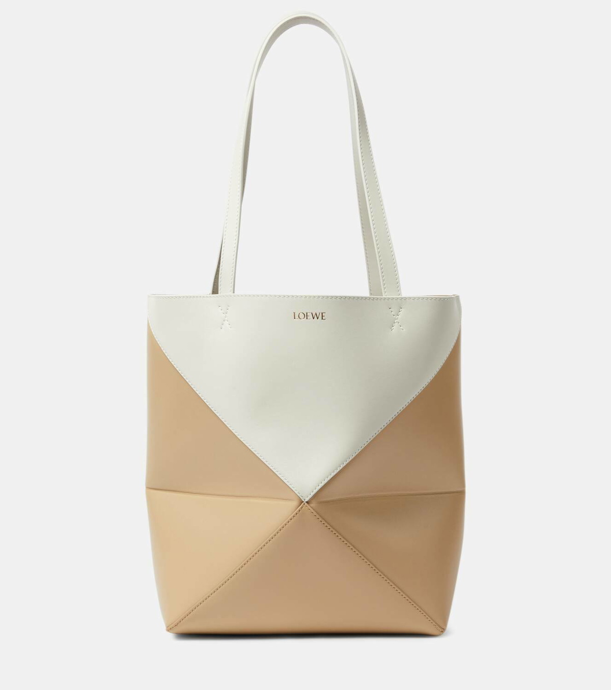 Loewe Puzzle Fold leather tote bag Loewe