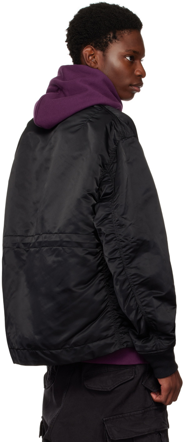 ジャケット SACAI CASUAL JACKETS BLACK Sacai - Nylon Twill Blouson Jacket | HBX - Globally Curated