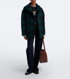 Polo Ralph Lauren Plaid wool-blend peacoat