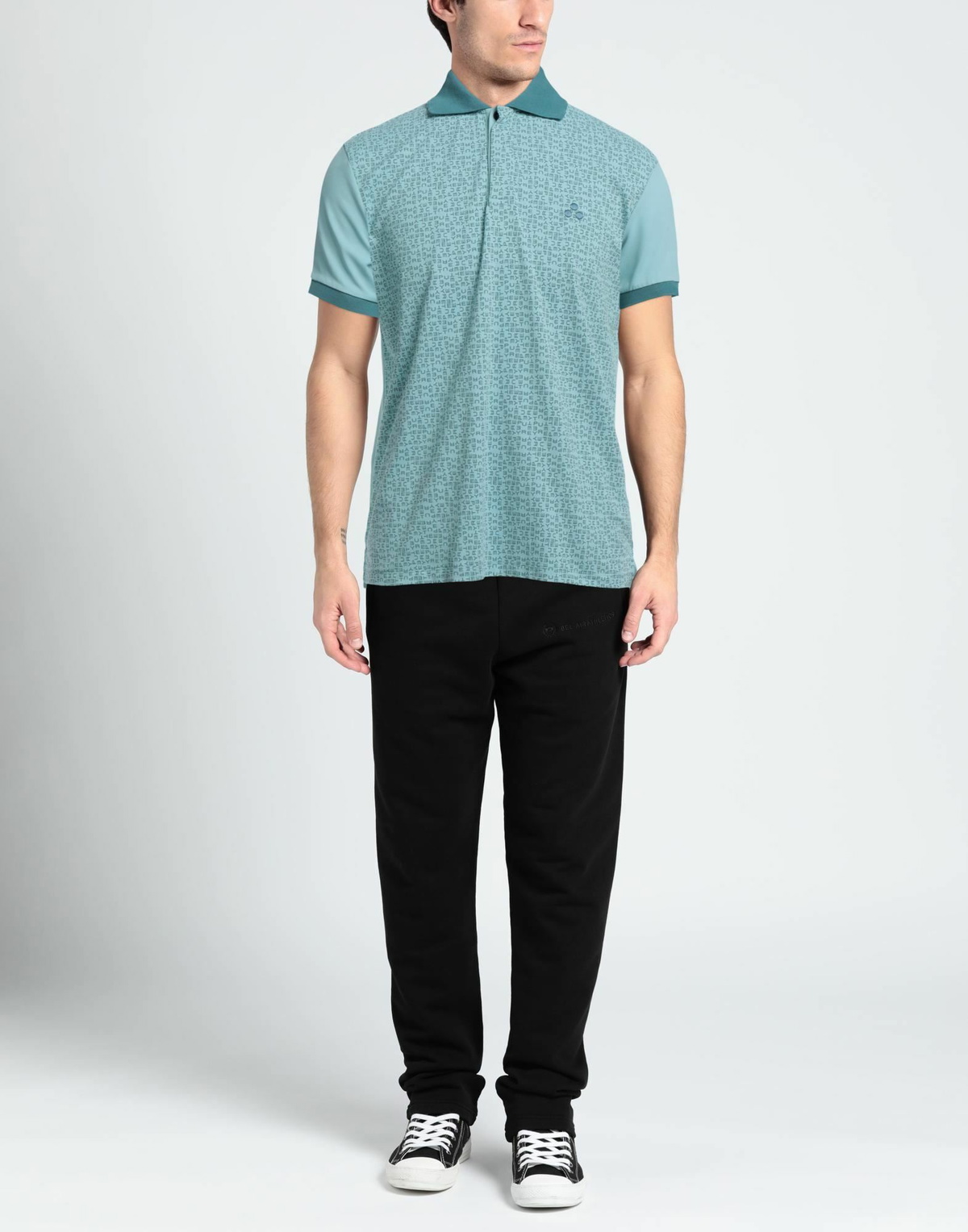 Peuterey Mens Polo shirt Turquoise