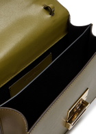 Victoria Beckham Dorian Mini Grained-leather top Handle bag - Green - One Size