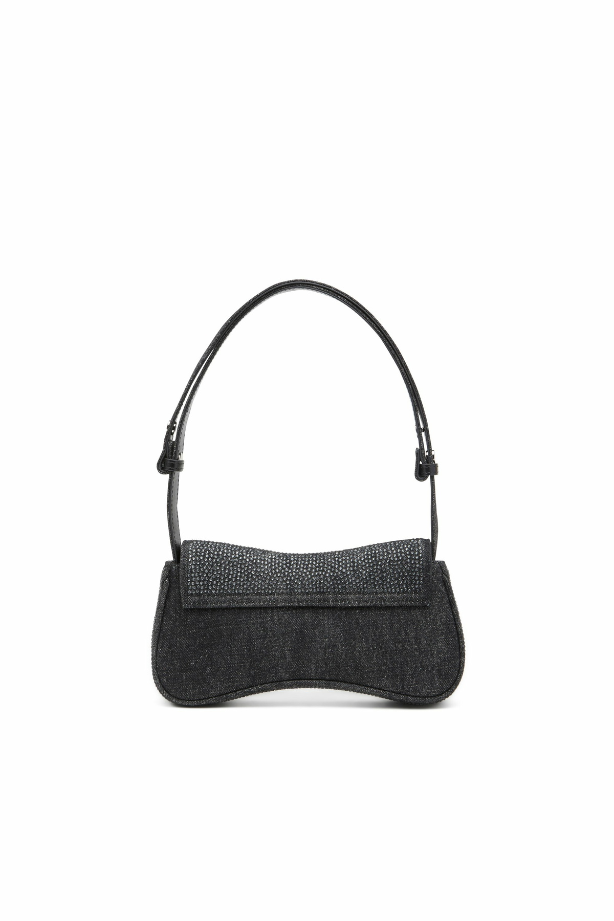 Black Denim Clutch