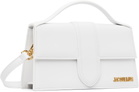 JACQUEMUS White Les Classiques 'The large Bambino' Bag