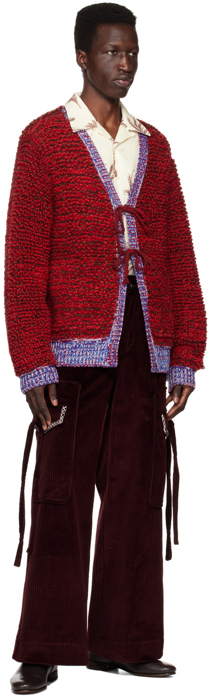 S.S.Daley Burgundy Dennis Cargo Pants