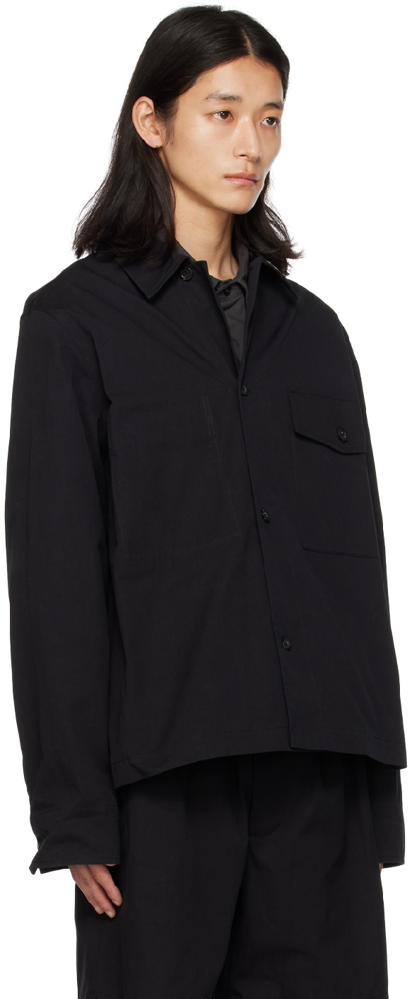 Margaret Howell Black Boxy Shirt
