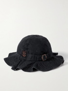KAPITAL - Radio Tulip Cotton-Twill Bucket Hat