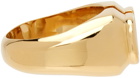 Valentino Garavani Gold V-Logo Signet Ring