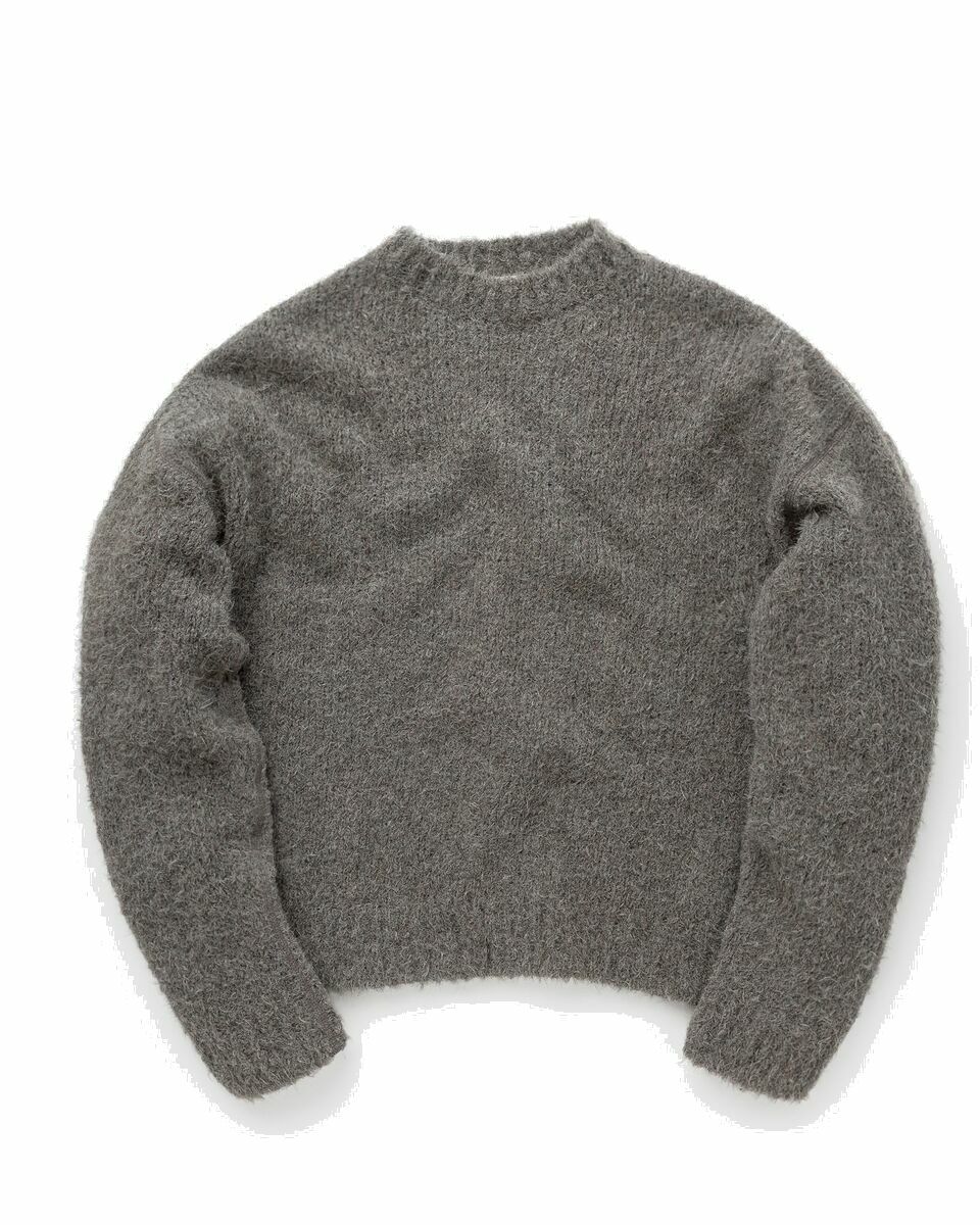 Photo: Our Legacy Sonar Roundneck Grey - Mens - Pullovers