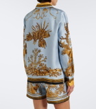 La DoubleJ Boy printed silk satin shirt