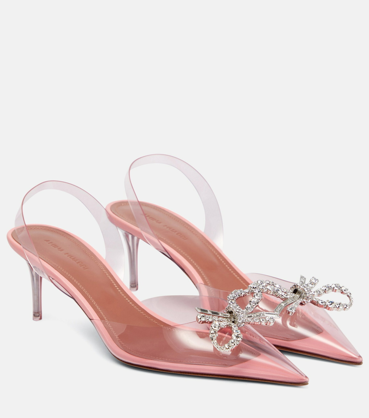 amina muaddi slingback