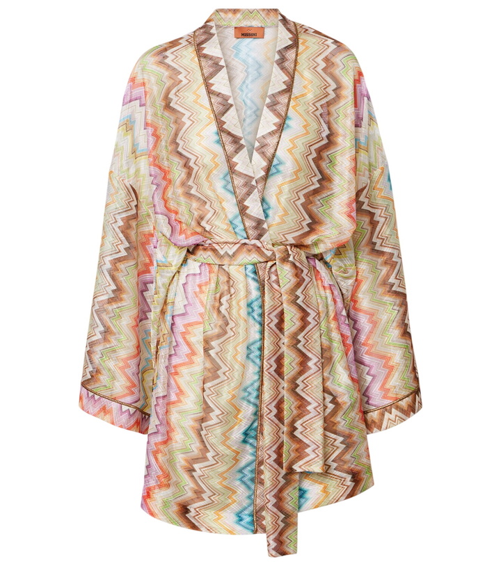 Photo: Missoni Zigzag beach cover-up