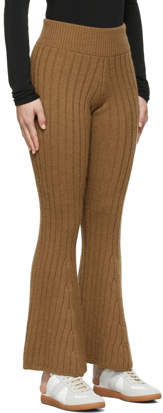 determ; Brown Flared Lounge Pants