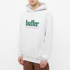 Butter Goods Men's Equipment Embroidered Pullover Hoody in Ash Grey