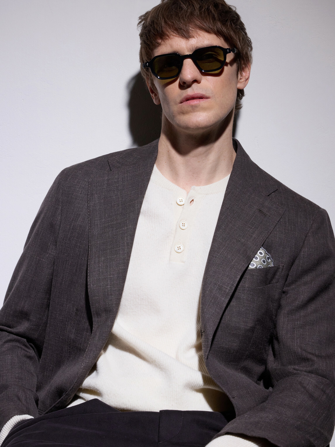 Sato - Izar Square-Frame Acetate Sunglasses