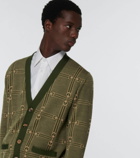 Gucci - Jacquard wool cardigan