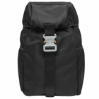 1017 ALYX 9SM Men's Buckle Camp Backpack in Black 