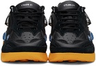 Raf Simons Black & Yellow Cylon-21 Sneakers