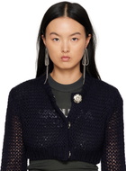 HUGO KREIT Silver Loose Bow Earrings
