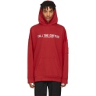 Midnight Studios Red Call The Curtain Hoodie