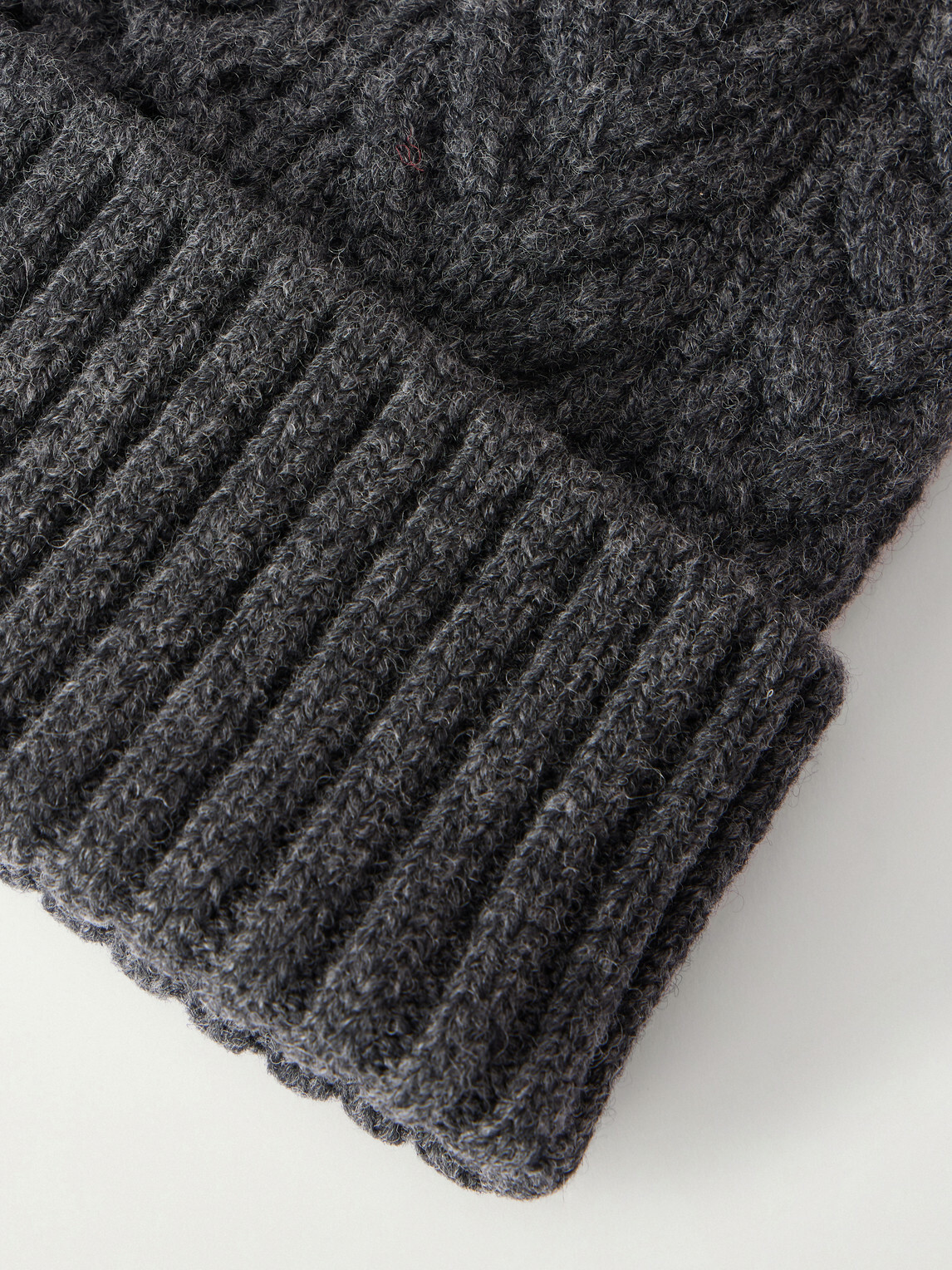OrSlow - Aran Wool Beanie - Gray