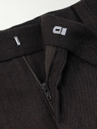 mfpen - Study Straight-Leg Wool and Cotton-Blend Twill Trousers - Brown