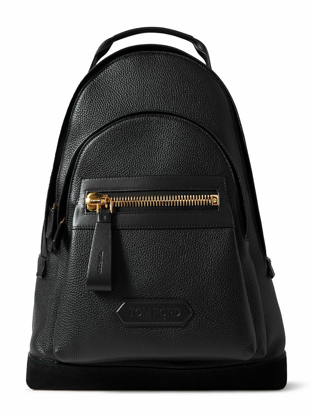 Photo: TOM FORD - Pebble-Grain Leather Backpack