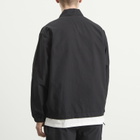 Snow Peak Men's Light Dobby Cloth Harrington Jacket in Black