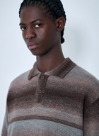 Awake NY Striped Polo Sweater