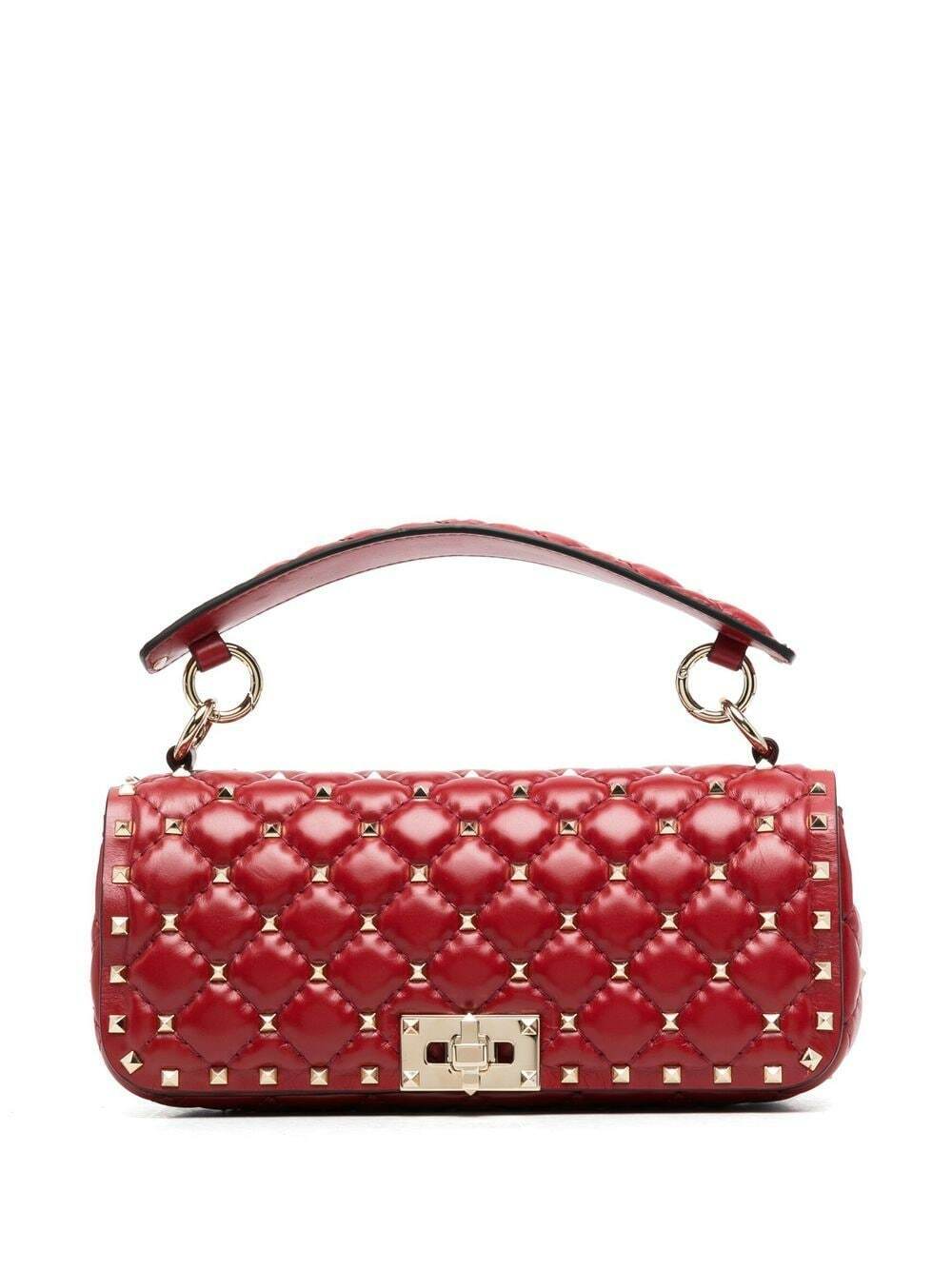 VALENTINO GARAVANI Rockstud Spike Small Leather Shoulder Bag