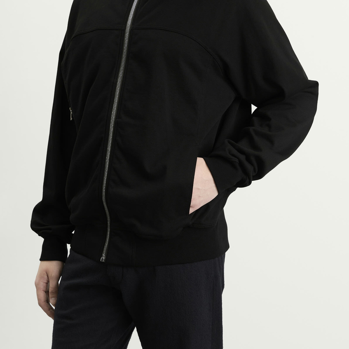 Rick Owens Men's Zipfront Jacket in Black
