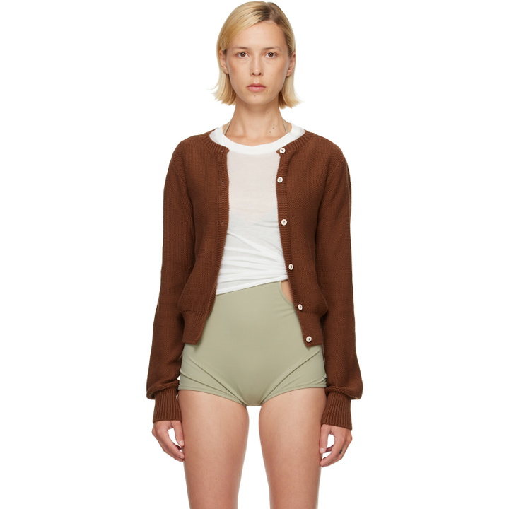 Photo: Baserange Brown Tier Cardigan