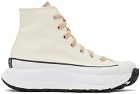 Converse Off-White & Beige Chuck 70 AT-CX Sneakers