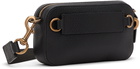 Valentino Garavani Black Small Leather Pouch