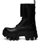 Balenciaga Black Bulldozer Combat Boots