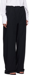 JOHANNA PARV Black Cover Trousers