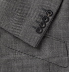 Kingsman - Archie Reid Slim-Fit Double-Breasted Prince of Wales Checked Wool Suit Jacket - Gray