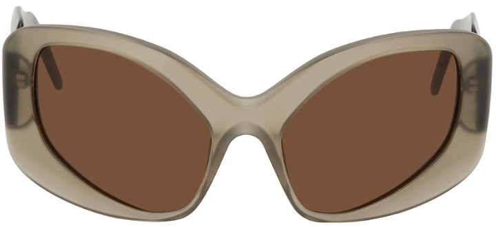 Photo: KNWLS Gray Adrenaline Oval Sunglasses