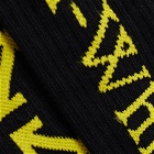 Off-White Men's Arrow Bookish Socks in Black