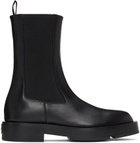 Givenchy Black Leather Chelsea Boots