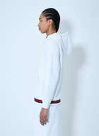 Gucci Web Trim Hooded Sweatshirt